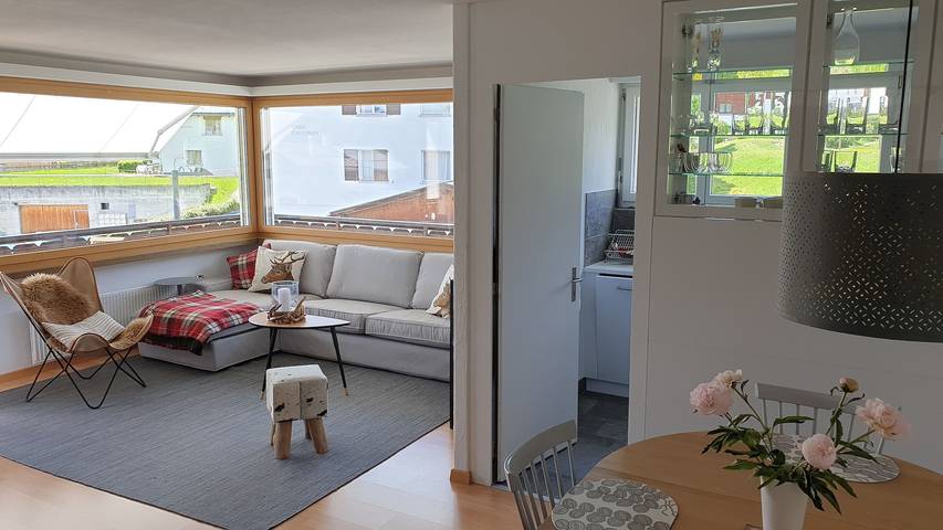 Ganze Ferienwohnung, Casa Martin - 4.5 Zimmer Wohnung mit 3 Schlafzimmer in Flims-Dorf, Flims