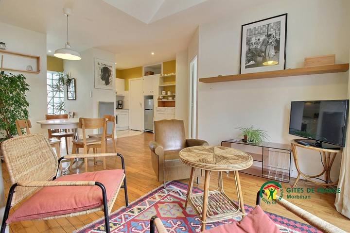 Gîte pour 2 personnes, avec Terrasse à Vannes