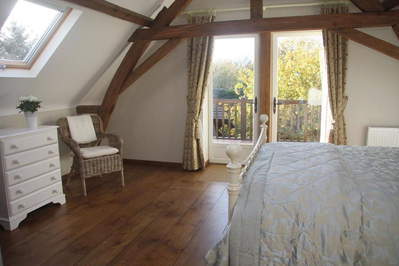 Double Room with Garden View in Sainte-Osmane, Sarthe