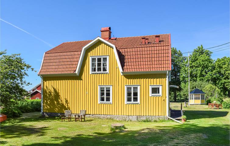 Ferienhaus für 4 Personen, mit Garten und Seeblick am Asnen - 2
