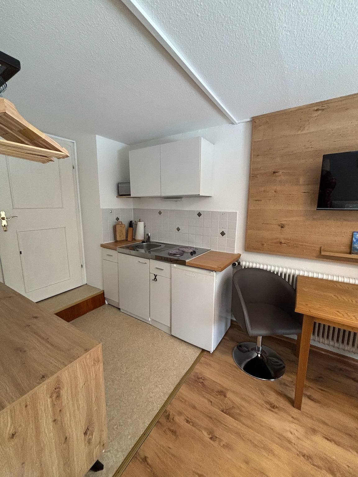 Ganze Ferienwohnung, Haus Auerhahn Ferienwohnungen - Ferienwohnung Nr. 1 - "Bergkammer", 1-2 Personen, 24 qm in Ramsau bei Berchtesgaden, Berchtesgadener Alpen