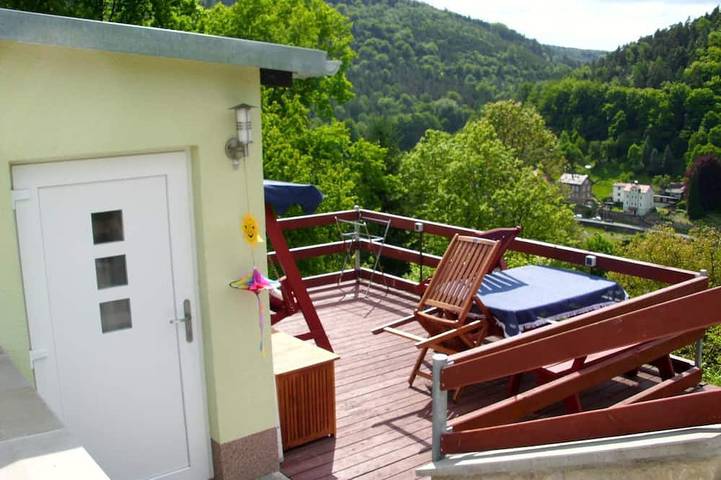 Bungalow für 4 Personen, mit Garten in Königstein