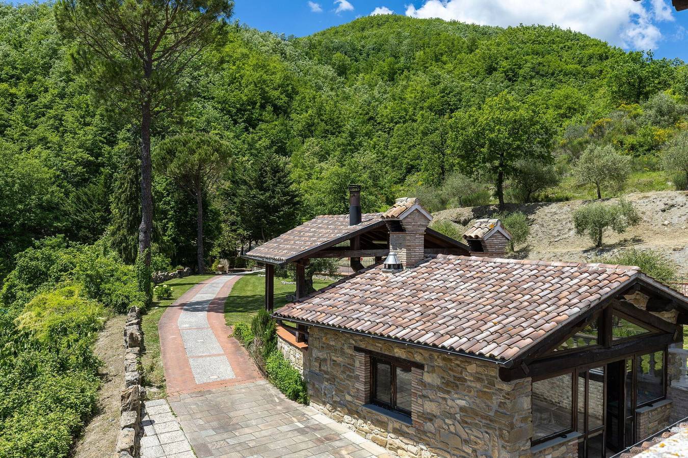 Villa Contessa in Gubbio, Umbria