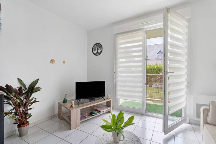 Ganze Wohnung, Appartement „Le Cocon De Laurence“ mit privater Terrasse und Wlan in Pleurtuit, Saint-Malo und Umgebung