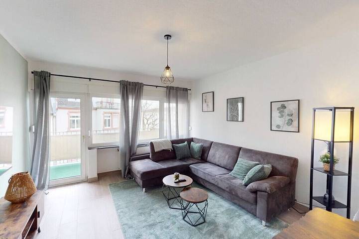 Location de vacances pour 4 personnes, avec balcon à Francfort-sur-le-Main