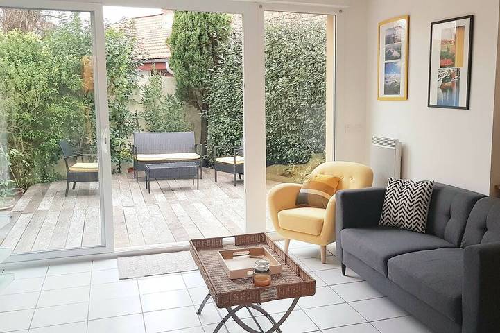 Maison de vacances pour 6 personnes, avec terrasse dans L'Aiguillon (Arcachon)