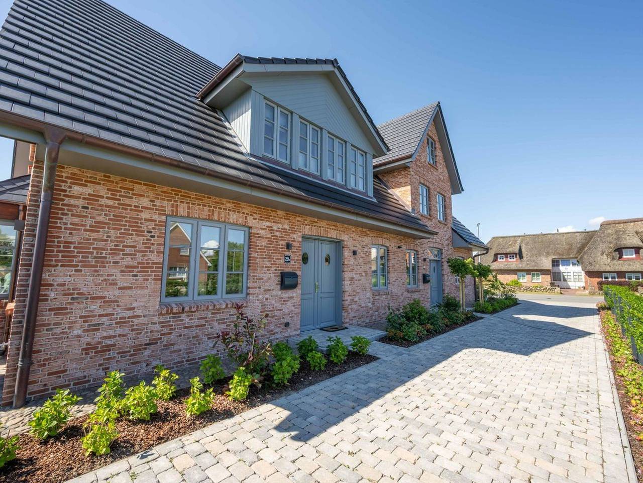 Nordseehaus Föhr Hausteil 1 - "Nordseehaus Föhr: Komfortable Ferienunterkunft für die ganze Familie!" in Borgsum, Föhr