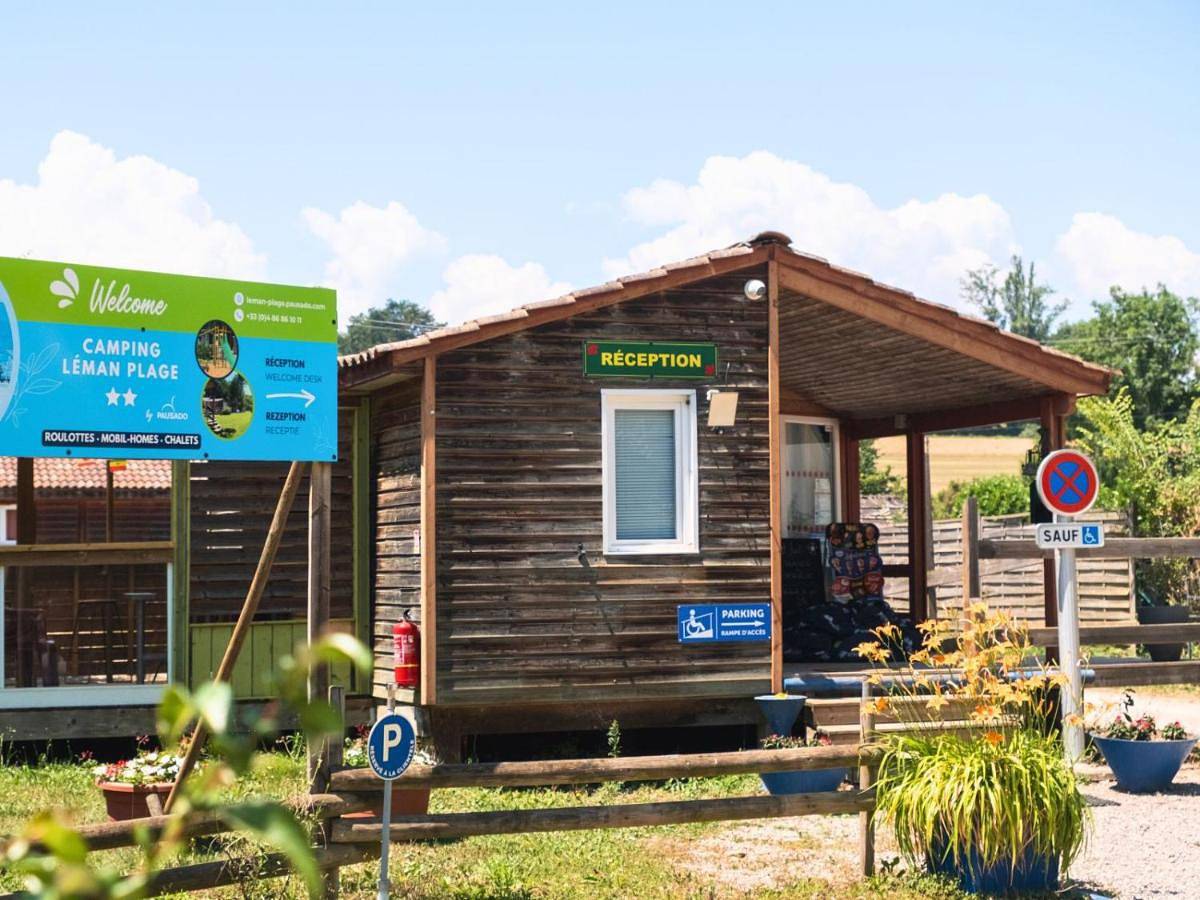 Camping Léman Plage in Excenevex, Région de Thonon-les-Bains