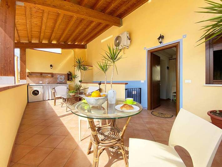 Gîte pour 2 personnes, avec balcon et vue à Santa Flavia - 4