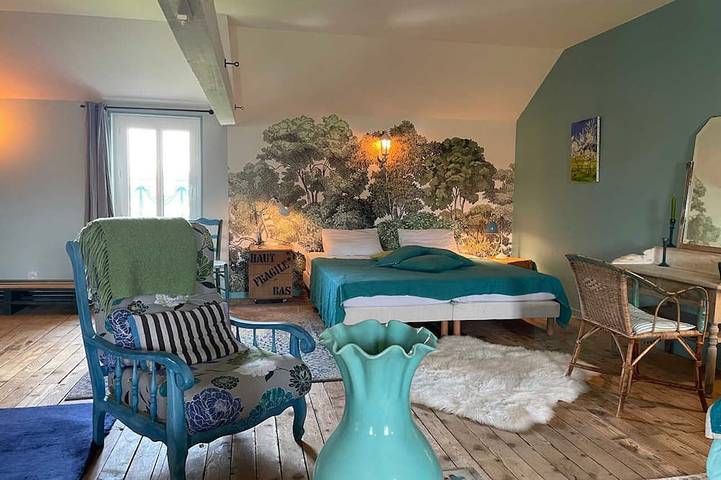 Gîte pour 8 personnes, avec jardin à Barrais-Bussolles - 2