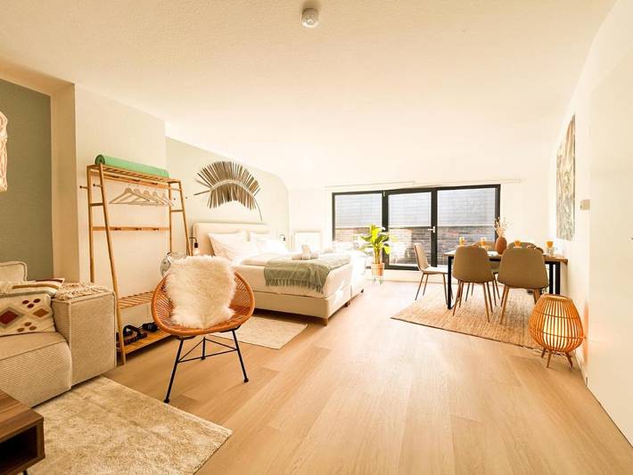 Ferienwohnung für 5 Personen, mit Balkon und Ausblick in Aachen - 3