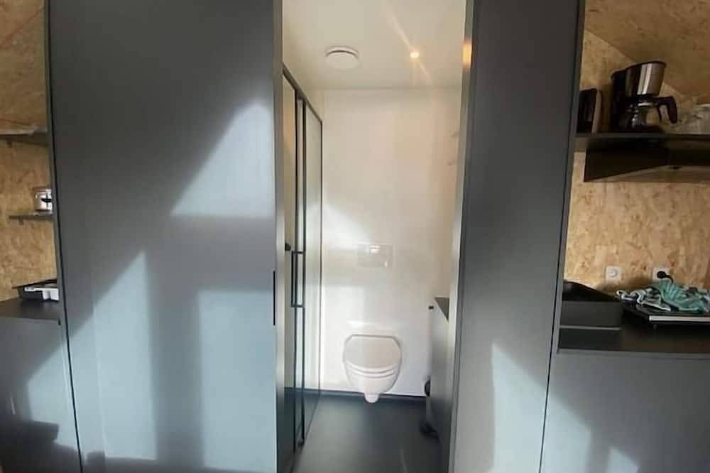 Chalet mit 1 Schlafzimmer und einer Terrasse in Veluwemeer