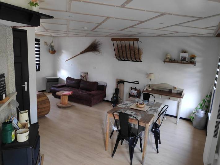 Location de vacances pour 4 personnes, avec jardin et vue à Brailly-Cornehotte