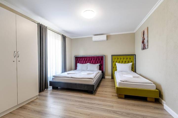 Maison d’hôte pour 5 personnes, avec jardin ainsi que vue et balcon