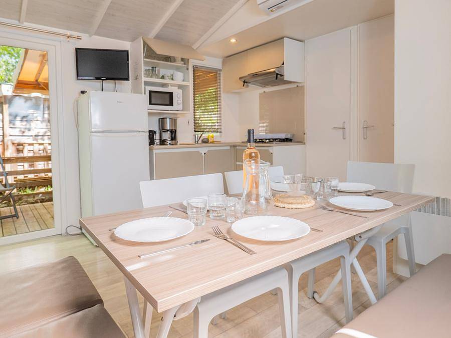 Camping Le Parc - Mobilheim 6 personen - Bahia 35m² in Saint-Paul-en-Forêt, Draguignan Region
