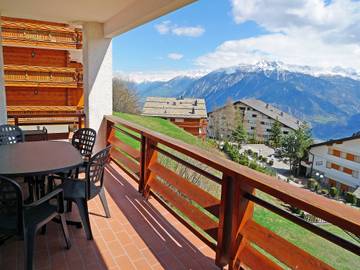 Gîte pour 4 personnes, avec balcon à Crans-Montana