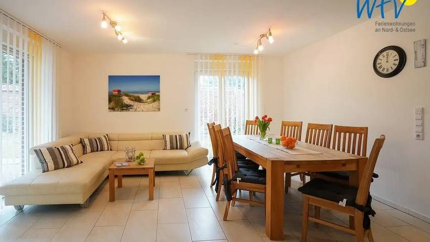 Ferienhaus für 8 Personen, mit Garten auf Borkum - 4
