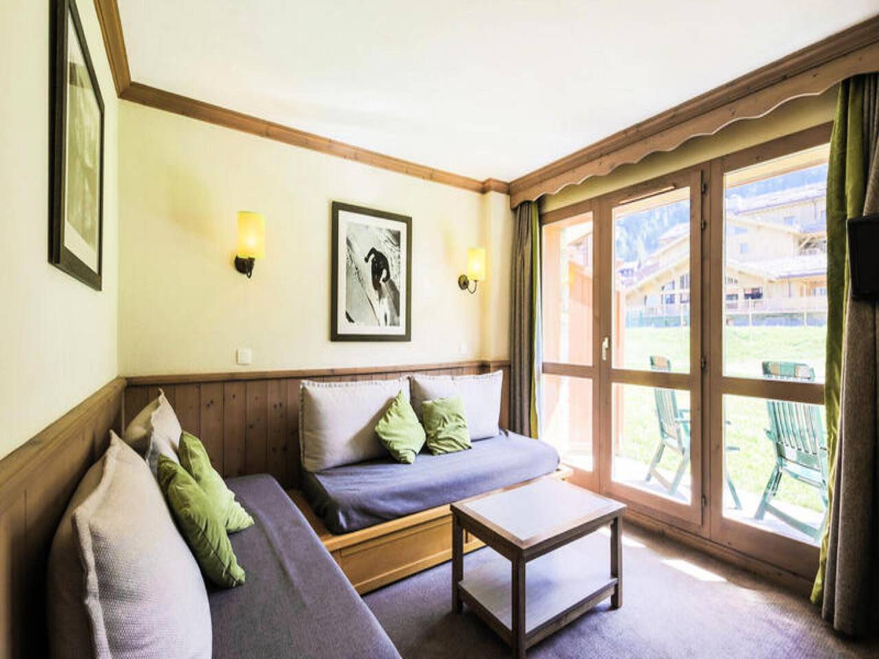 Ganze Wohnung, Wohnung in Valmorel nahe Skilift in Valmorel, Les Avanchers-Valmorel