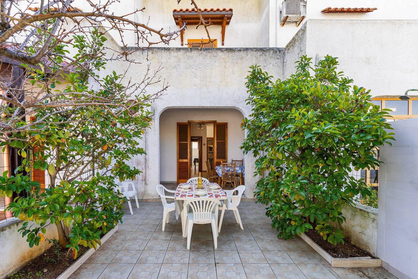 Villa 'Sabrina Con Piscina' con piscina condivisa, terrazza privata e aria condizionata in Scala di Furno, Porto Cesareo