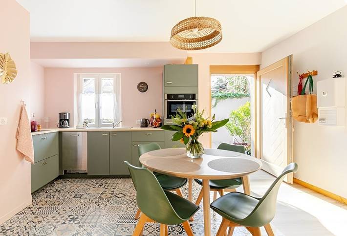 Gîte pour 4 personnes, avec terrasse, animaux acceptés