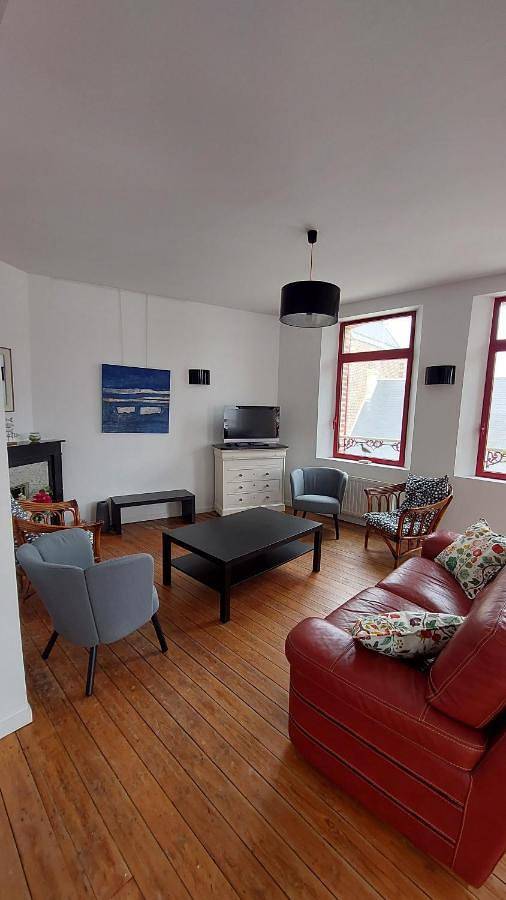 Appartement de vacances pour 7 personnes, avec jardin et terrasse, animaux acceptés