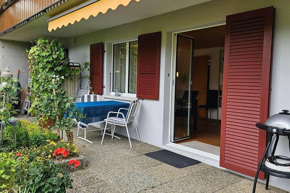 Ferienwohnung Aeschi b. Spiez für 1 - 2 Personen mit 1 Schlafzimmer - Ferienhaus in Aeschi bei Spiez, Thunersee