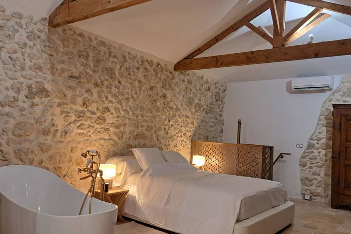 Appartement de vacances pour 2 personnes, avec jardin et piscine à Grasse
