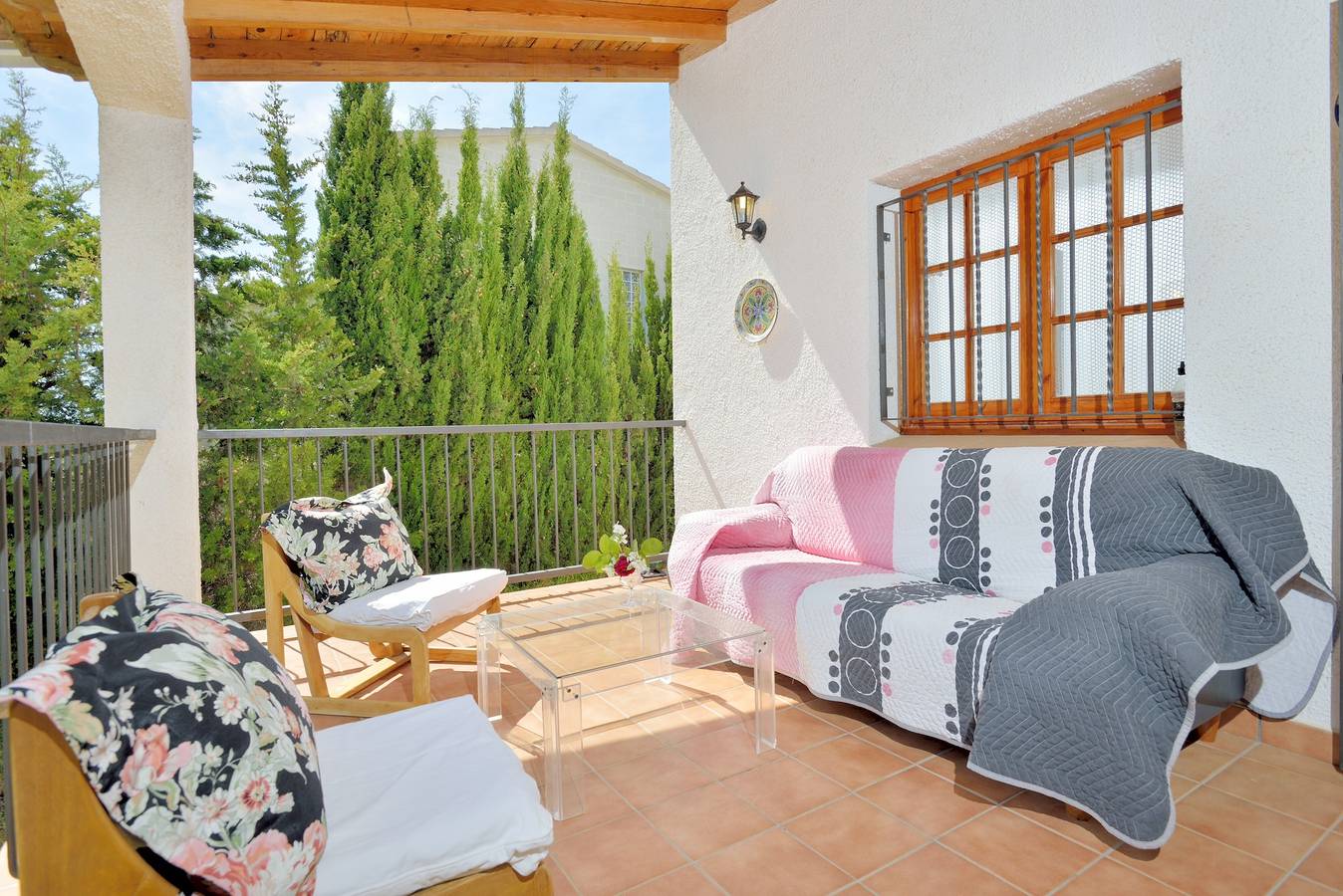 Ferienhaus 'Chalet Independiente Costa Daurada' mit privatem Garten, Balkon und Klimaanlage in Roda de Berà, Costa Dorada