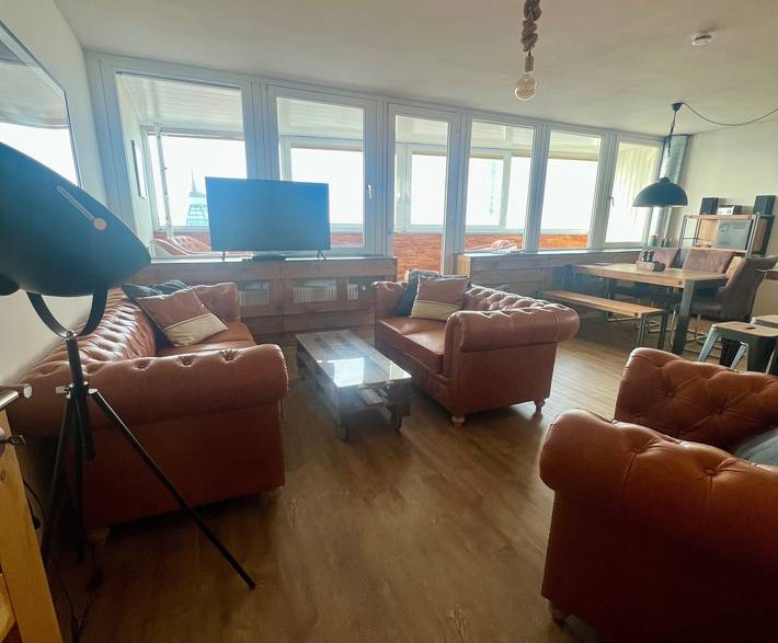 Ferienwohnung für 6 Personen, mit Balkon und Pool sowie Sauna und Ausblick in Bremerhaven - 3