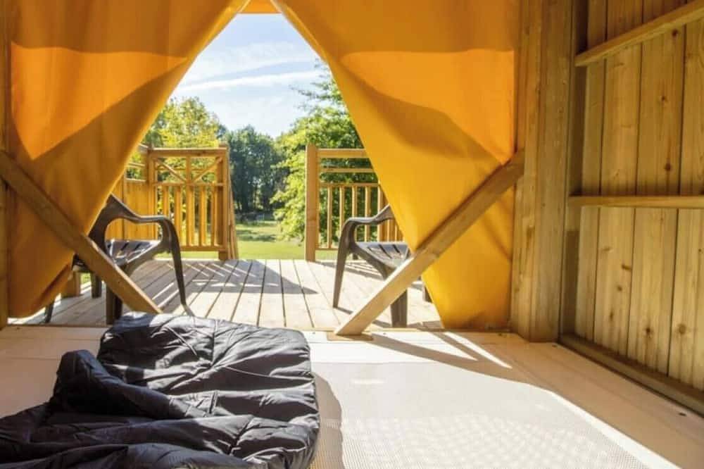 Zecamping 4* animé piscine couverte dog friendly jacuzzi tente 2 pers in Azur, Côte d’Argent