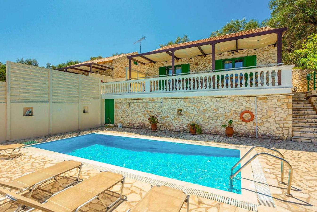 Villa pour 6 personnes avec terrasse in Ieromonachos, Paxos