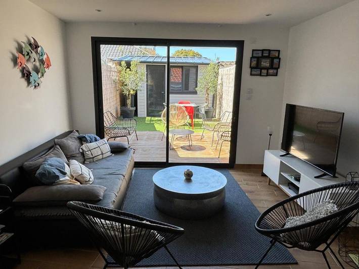 Location de vacances pour 5 personnes, avec terrasse, adapté aux familles dans Blériot Plage - 4