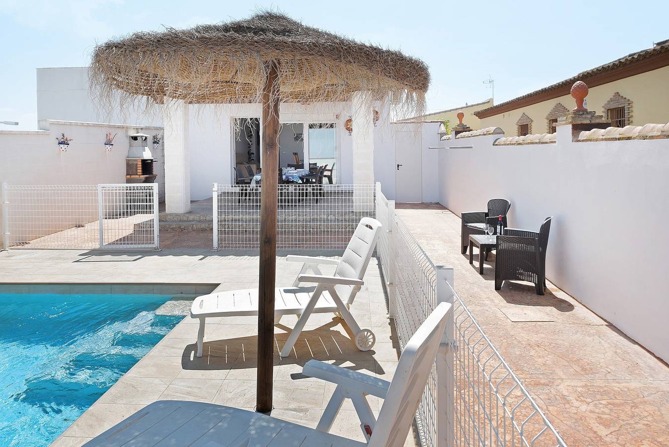 Ferienhaus "Casa Susana" mit privatem Pool, 2 privaten Terrassen und Wlan in Barrio Nuevo, Conil de la Frontera