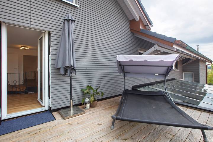 Ferienwohnung für 5 Personen, mit Garten