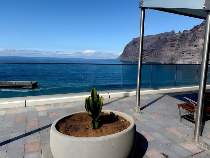 Ferienwohnung für 4 Personen, mit Kinderpool und Balkon in Santiago del Teide