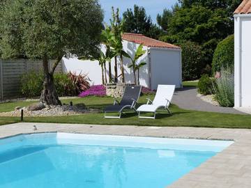Cottage pour 2 personnes, avec piscine et jardin aux Les Sables-d'Olonne