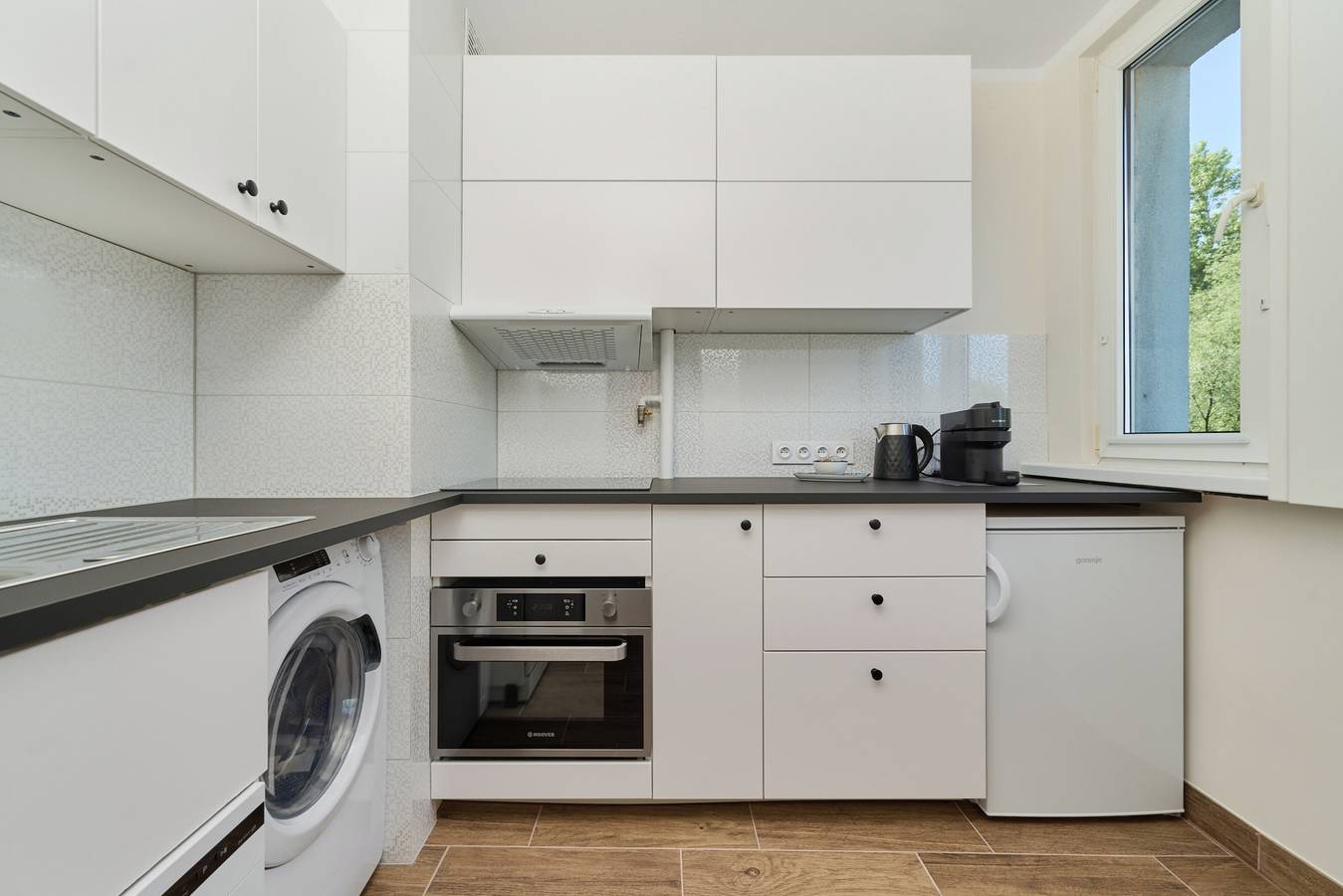Entire studio, Krynicka 46 | Compact Studio | Netflix in Wrocław, Lower Silesia