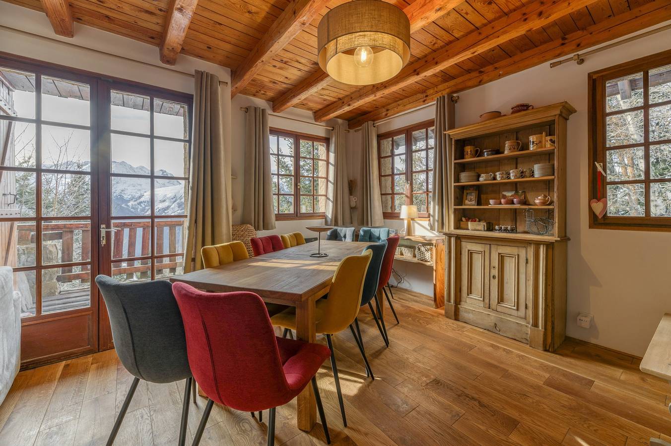 Ganze Wohnung, Ferienwohnung 'Gawal 3' mit Bergblick, privater Terrasse und Wi-Fi in Villard-Reculas, Nationalpark Écrins
