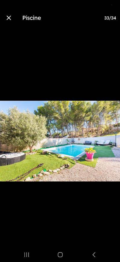 Villa pour 8 personnes, avec vue ainsi que piscine et jardin à Martigues - 3