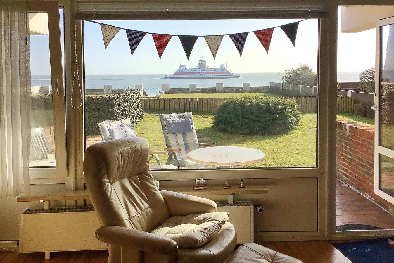 Ganze Ferienwohnung, Klaar Kiming- Meerblick 1C, Sandwall in Wyk auf Föhr (Stadt), Wyk auf Föhr