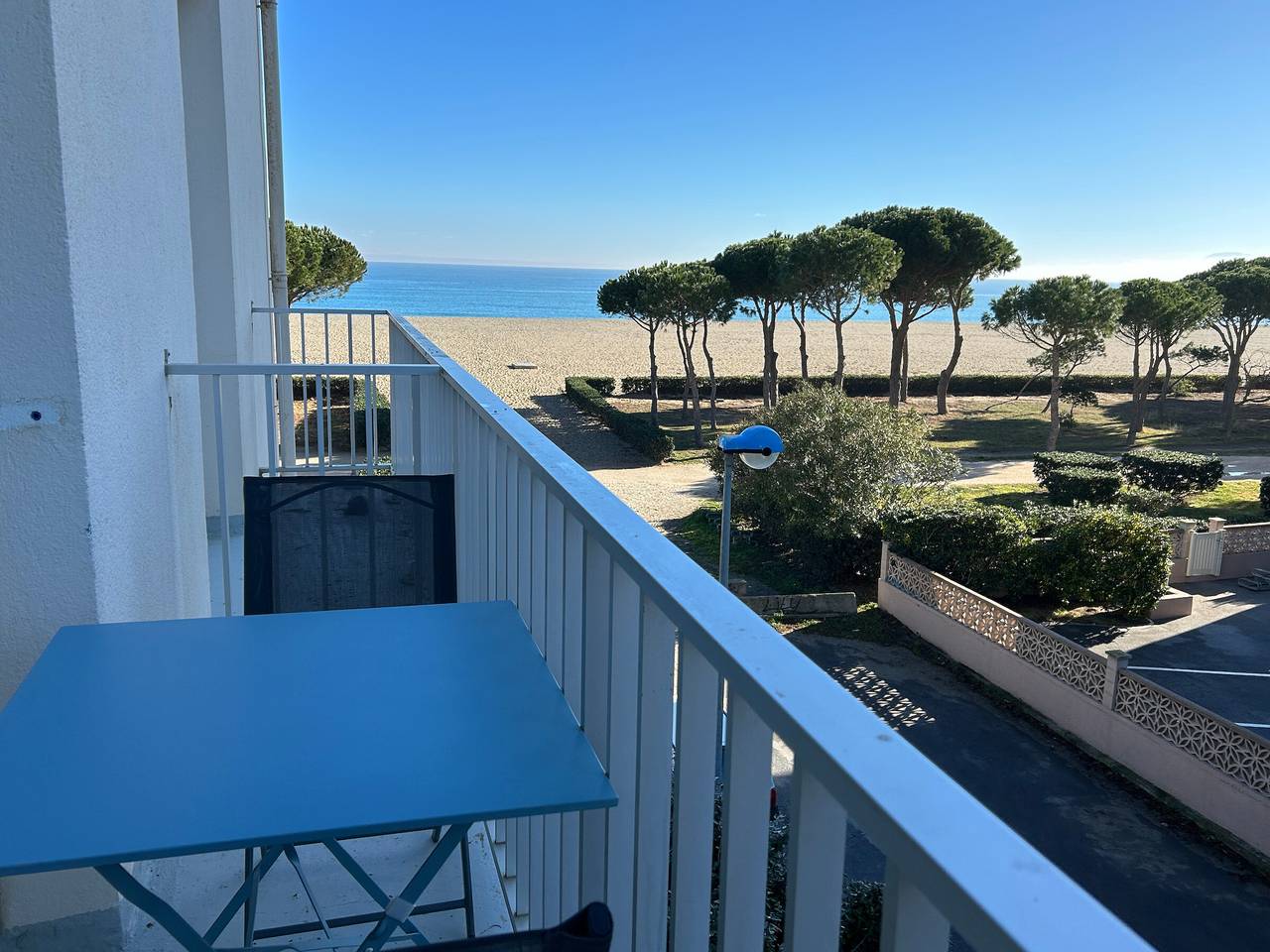 Ganze Wohnung, Apartment für 4, Balkon mit Meerblick in La Côte Vermeille, Argelès-sur-Mer