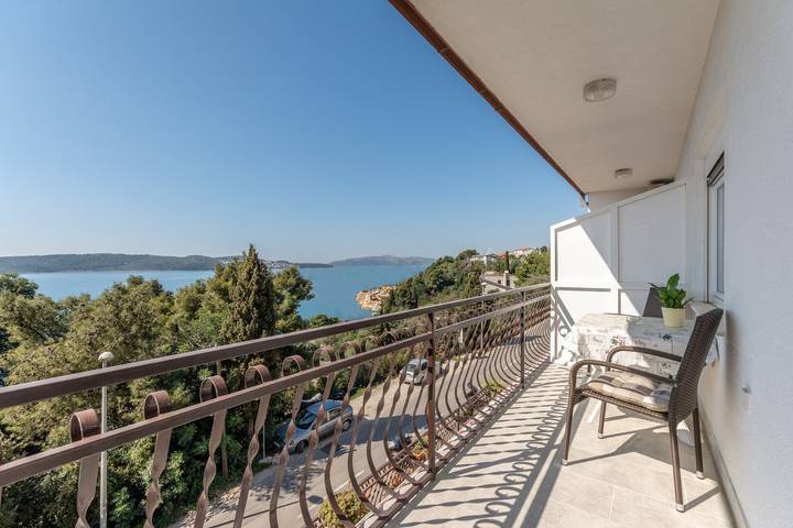 Vakantiewoning voor 2 personen, met Balkon/Terras op Čiovo