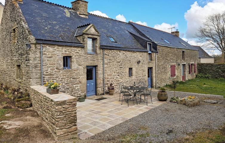 Gîte pour 4 personnes, avec jardin, animaux acceptés à Caden