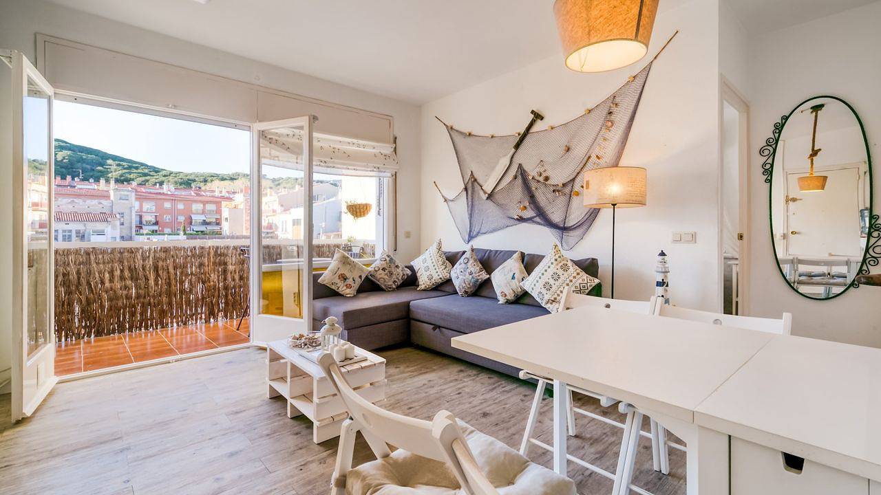 Hel semesterlägenhet, Ferienwohnung für 2 Personen (50 m²) in Calella in Calella, Costa del Maresme
