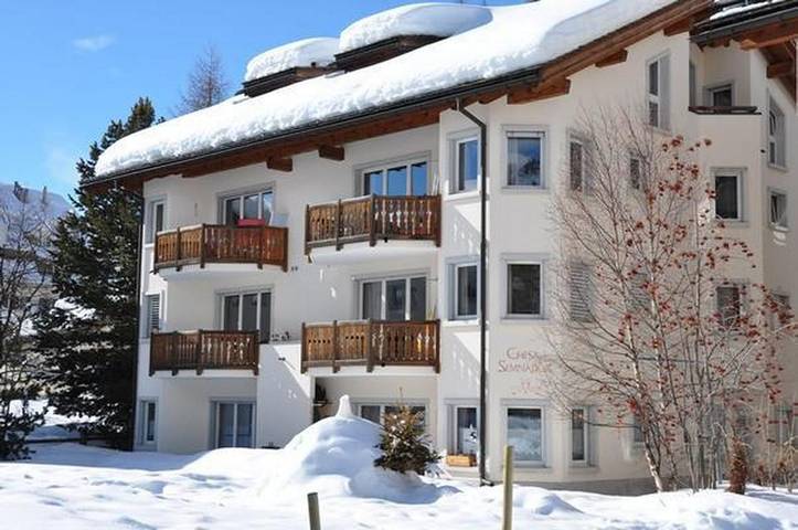 Ferienwohnung für 6 Personen, mit Balkon und Garten in Sils im Engadin/Segl