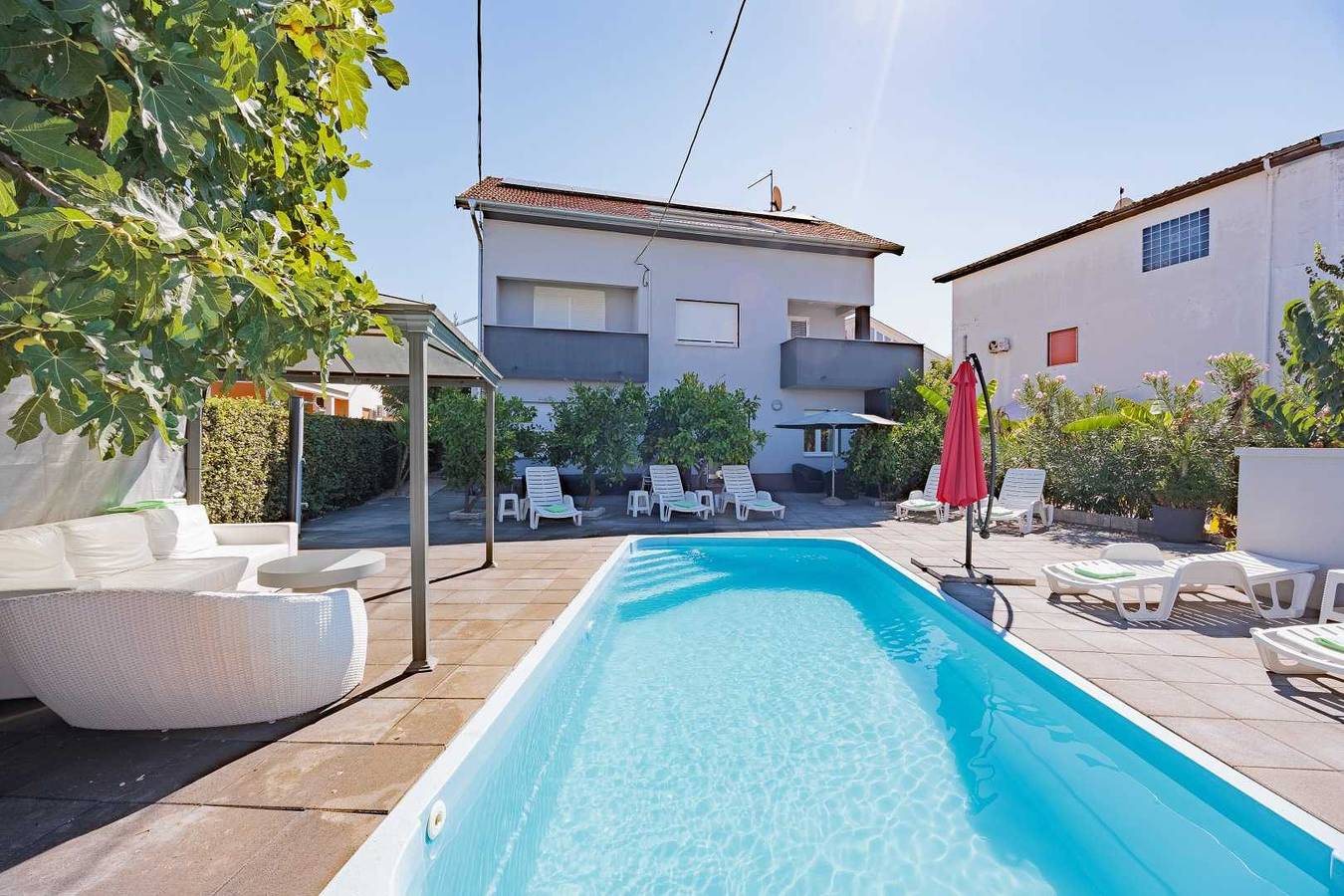 Apartamento entero, Crowonder Lucky Apartment A1 with Swimming Pool in Ciudad de ZadarZadar, Zadar (Municipality)