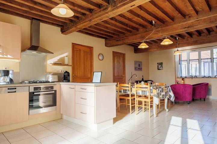 Maison de vacances pour 6 personnes, avec jardin et terrasse, animaux acceptés