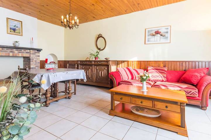 Gemütliches Landhaus mit Garten und Terrasse, nahe Nantes in Grand-Auverné, Châteaubriant und Umgebung