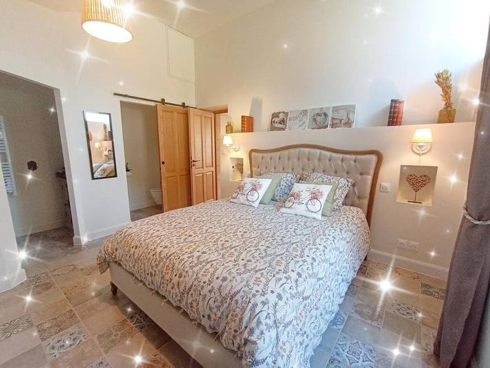 Chambre d’hôte pour 2 personnes, avec piscine ainsi que jardin et vue à Lorigné