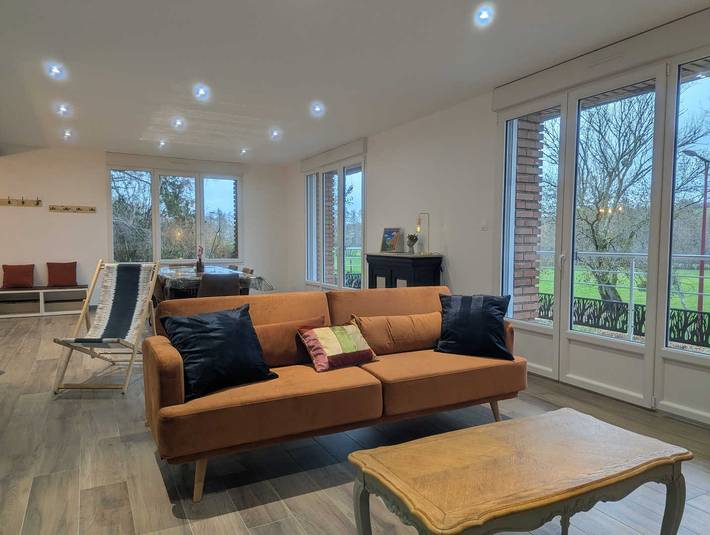 Gîte pour 6 personnes, avec Terrasse et Jardin
